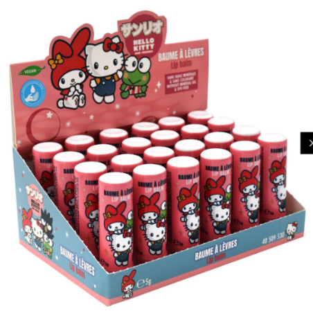 Baume à lèvres Hello Kitty et ses amis