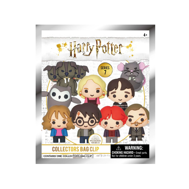 BLIND BAG 3D Foam Bag Clip HARRY POTTER - Series 7