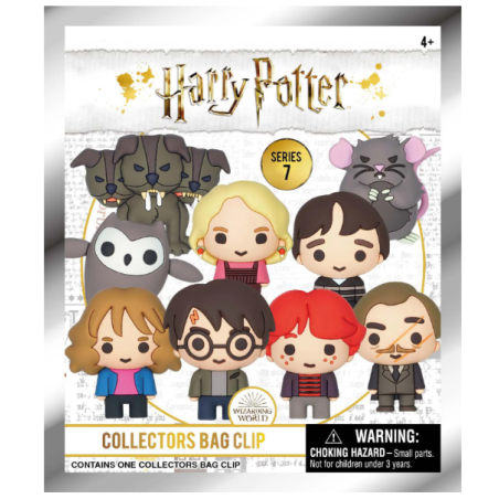 BLIND BAG 3D Foam Bag Clip HARRY POTTER - Series 7
