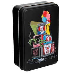 IT  - Jeu de cartes en boîte métallique Pennywise