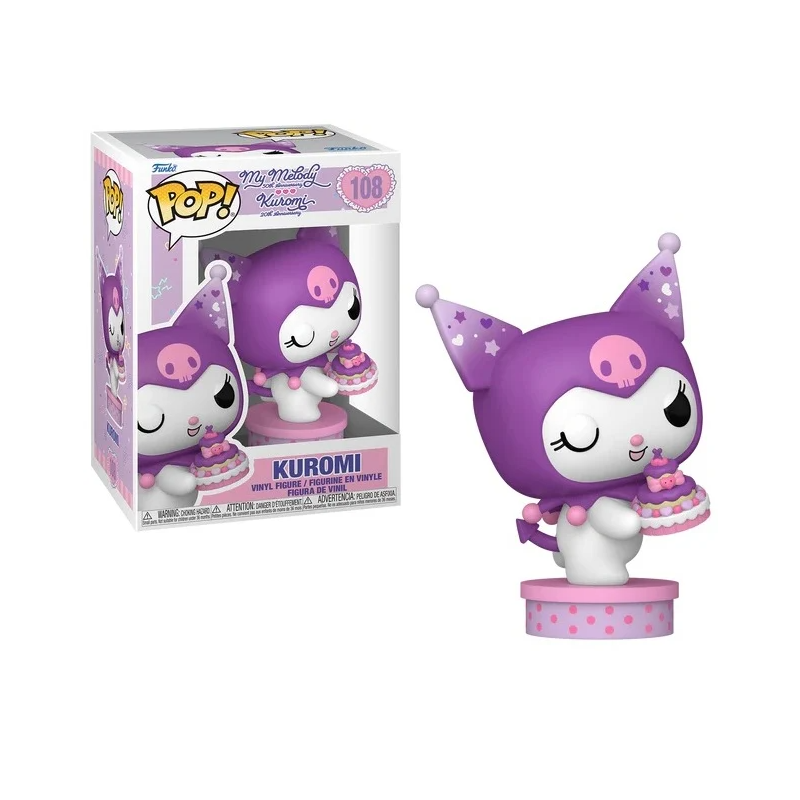 FIGURINE FUNKO POP KUROMI 20 ème Anniversaire N°108 - SANRIO