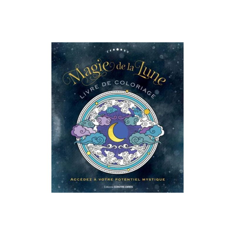 LIVRE DE COLORIAGE MAGIE DE LA LUNE