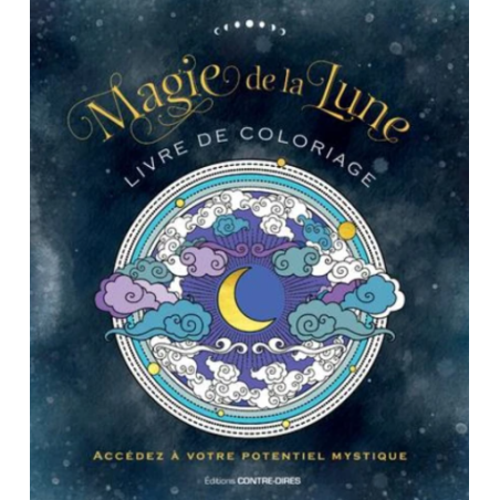 LIVRE DE COLORIAGE MAGIE DE LA LUNE