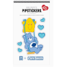 Set de stickers 3D Touronchon - Bisounours