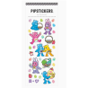 Planche de stickers Pâques - Bisounours