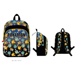 POKEMON - Sac à Dos 2 Compartiments '38x28x16cm'