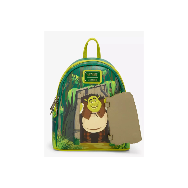 Mini Sac à Dos Loungefly Shrek & Porte du Marais de l'Ane Dreamworks Exclusive