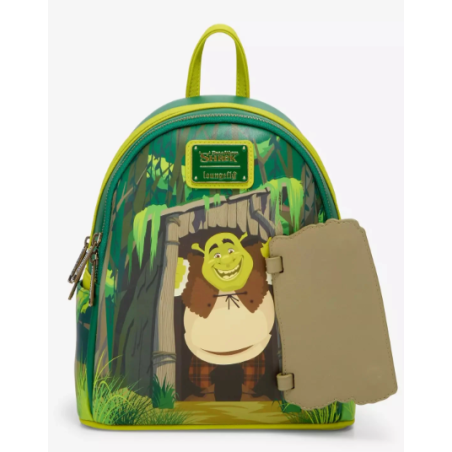 Mini Sac à Dos Loungefly Shrek & Porte du Marais de l'Ane Dreamworks Exclusive