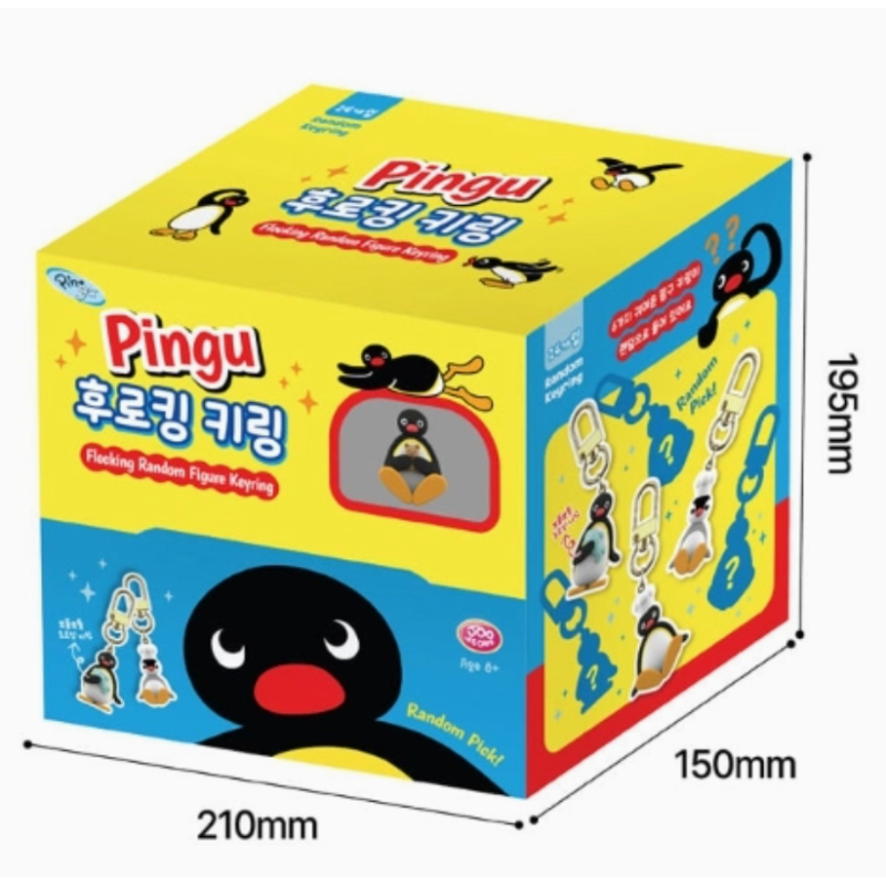 Blind bag figurine porte-clé Pingu