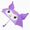 Parapluie 3D Kuromi - Hello Kitty