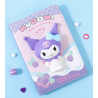 Carnet avec squishy 3D Kuromi - Hello Kitty