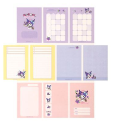 Carnet avec squishy 3D Kuromi - Hello Kitty