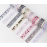 Set de 8 rouleaux de washi tape Kuromi - Hello Kitty