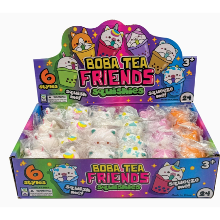 Blind bag figurines squishy Boba Tea Friends