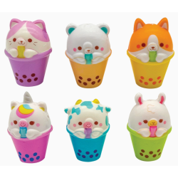 Blind bag figurines squishy Boba Tea Friends