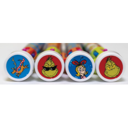 Blind box Stylo multicouleurs + tampon Grinch