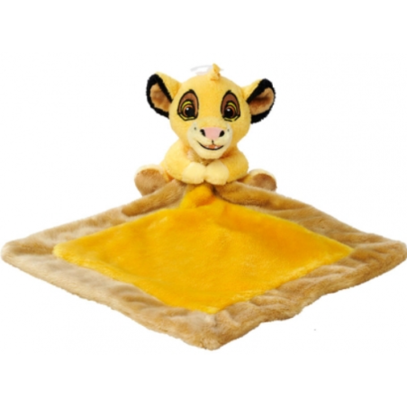 Doudou + Peluche Simba - Roi Lion Disney 13 cm