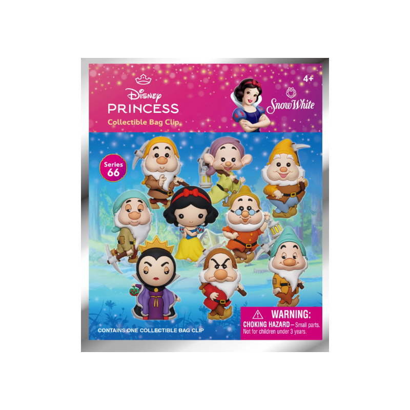 Blind Bag 3D Foam Bag Clip Banche Neige - Series 66 - Disney