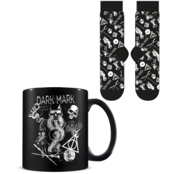 HARRY POTTER - Dark Mark - Mug 315ml et Chaussettes 41-45
