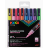 Ensemble de 8 marqueurs PAILLETTE peinture Uni Posca 3M