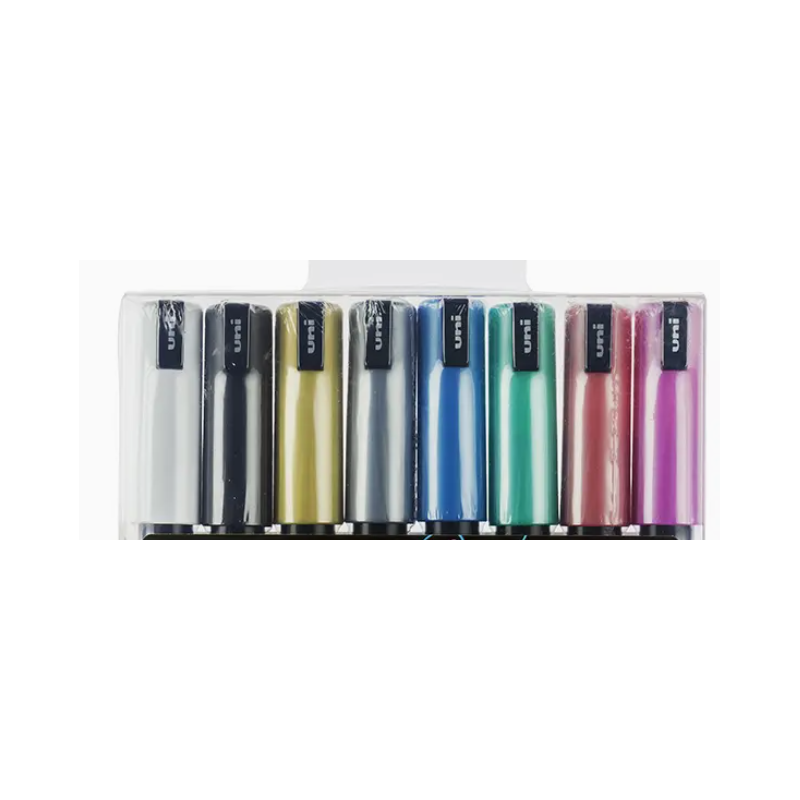 TROUSSE POSCA Peinture 8 Set 1MR METALLIQUE