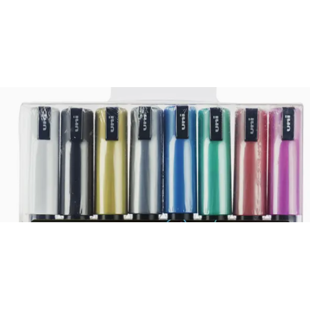 TROUSSE POSCA Peinture 8 Set 1MR METALLIQUE