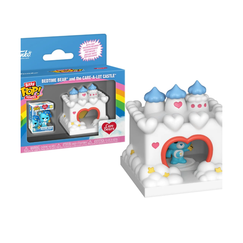 Bitty Pop Château Bisounours + Bisounours Dormeur