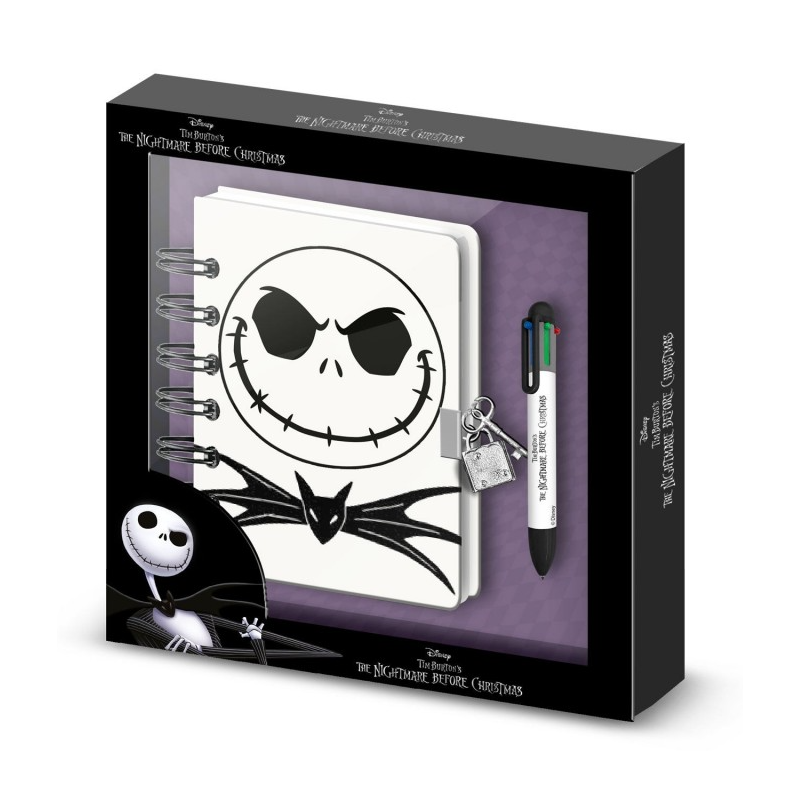 SET CARNET + STYLO L'Etrange Noël de Monsieur Jack - DISNEY