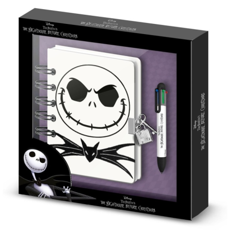SET CARNET + STYLO L'Etrange Noël de Monsieur Jack - DISNEY