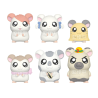 BLIND BOX Figurine Hamtaro floquée - 4 cm
