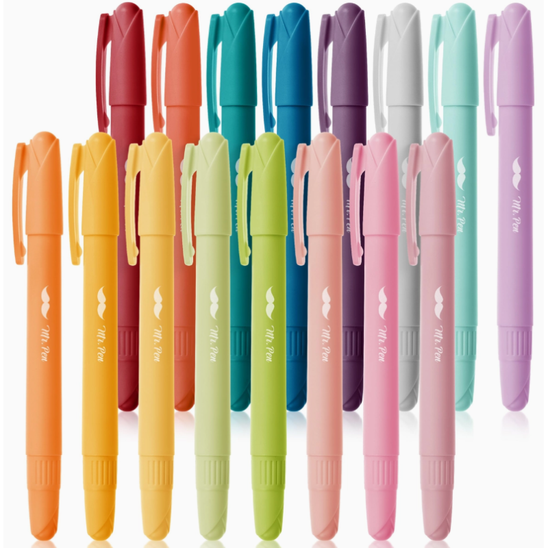 SET DE 16 SURLIGNEUR TEXTURE GELATINE MR.PEN