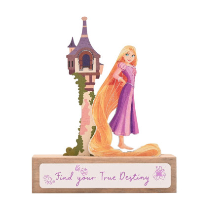Mini Plaque Chateau  Raiponce - DISNEY PRINCESSES