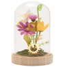 DISNEY PRINCESSES - Raiponce - Cloche Florale avec Lumière Néon