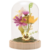 DISNEY PRINCESSES - Raiponce - Cloche Florale avec Lumière Néon