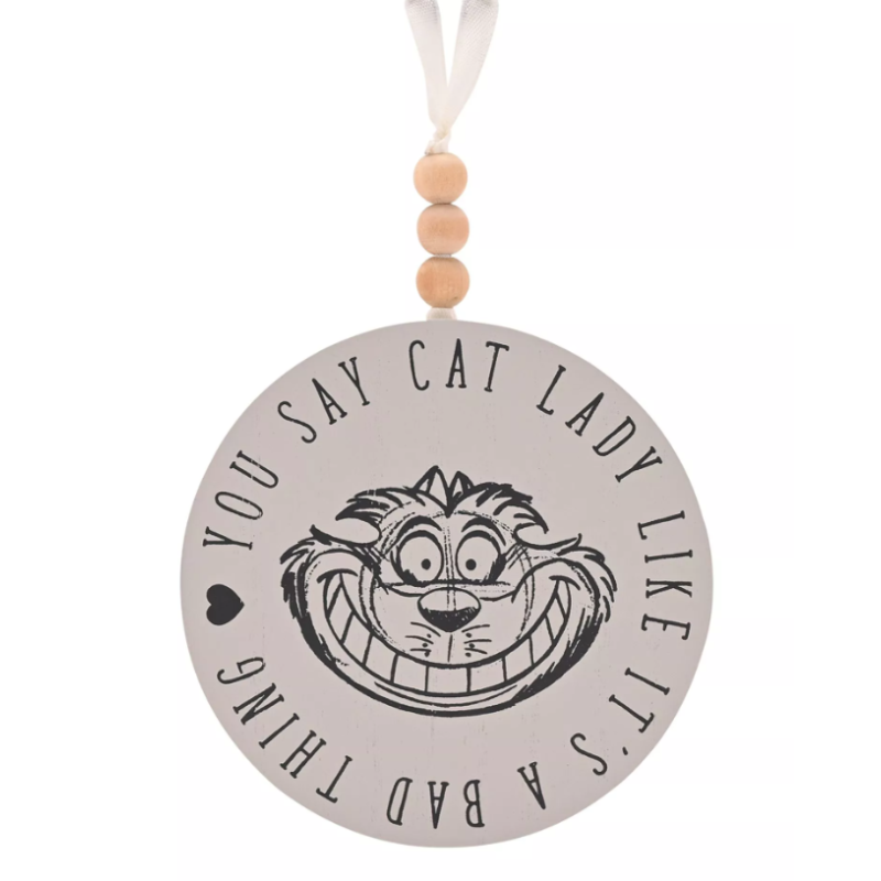 DISNEY - Plaque ronde Disney Chats et Chiens - CHESHIRE