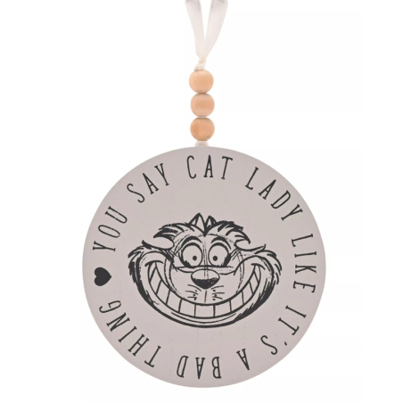 DISNEY - Plaque ronde Disney Chats et Chiens - CHESHIRE