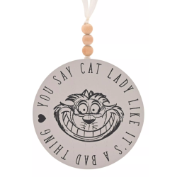DISNEY - Plaque ronde Disney Chats et Chiens - CHESHIRE