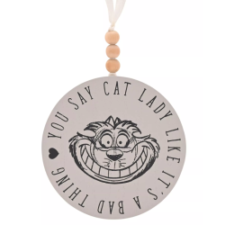 DISNEY - Plaque ronde Disney Chats et Chiens - CHESHIRE