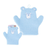 Gant de bain bleu Touronchon Bisounours