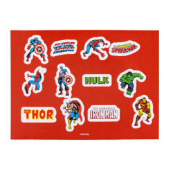 Ensemble de papeterie à colorier Avengers Marvel