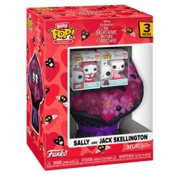 Bitty POP Bouquet Disney L'Étrange Noël de Monsieur Jack Figurine Sally et Jack Saint-Valentin