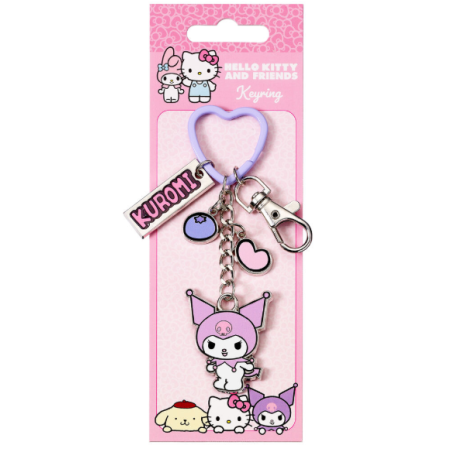 Porte-clés Kuromi Hello Kitty