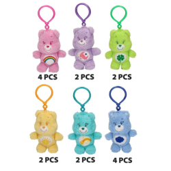 Blind Box Porte-clés Bisounours Care Bears Peluches
