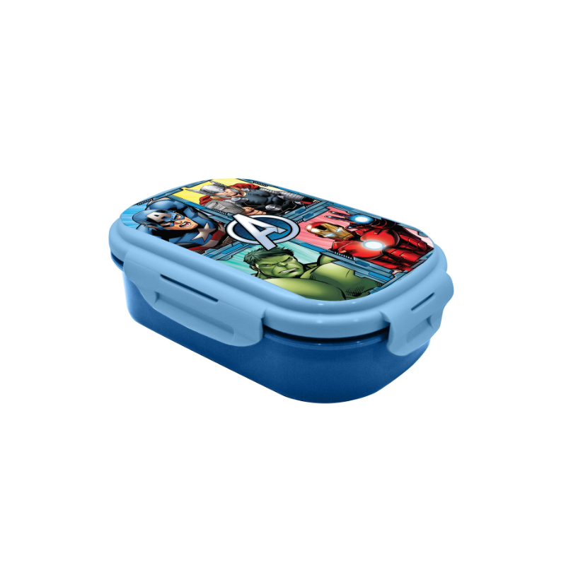 Boite à lunch avec couverts Avengers - Marvel