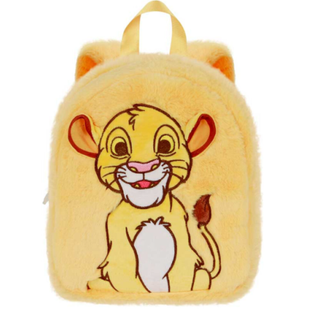 Sac à dos en peluche Simba du Roi Lion Disney