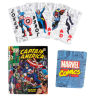 Boite en métal avec cartes à jouer Marvel