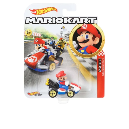 Figurine véhicule HotWheels MARIO - MARIO KART