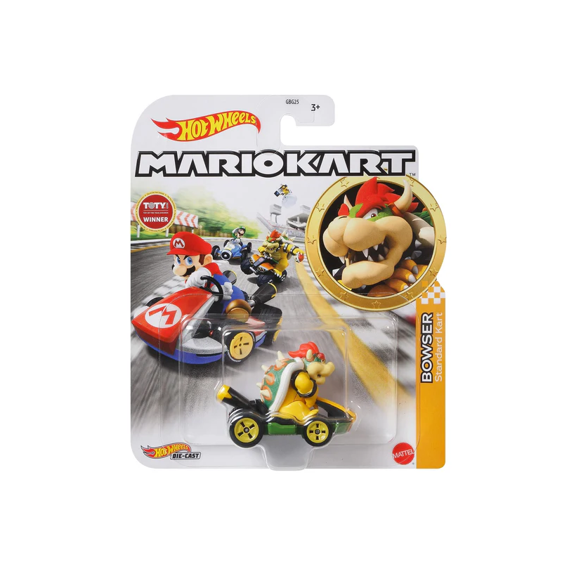 Figurine véhicule HotWheels BOWSER - MARIO KART