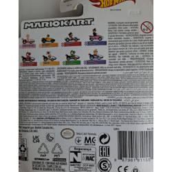 Figurine véhicule HotWheels WALUIGI - MARIO KART