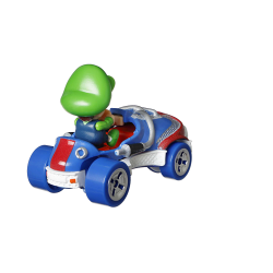 Figurine véhicule HotWheels BABY LUIGI - MARIO KART